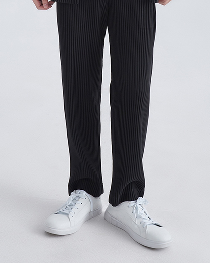 Gerippte Baumwollpantalon