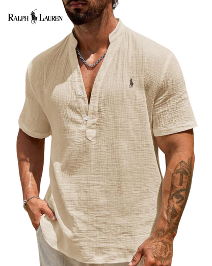 R&L - Sommer Leinenhemd – Premium Herrenstil