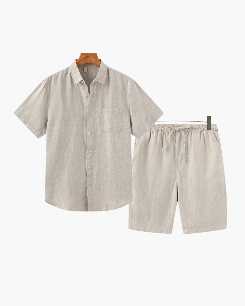 Mavrah Leinen-Set (mit Shorts)