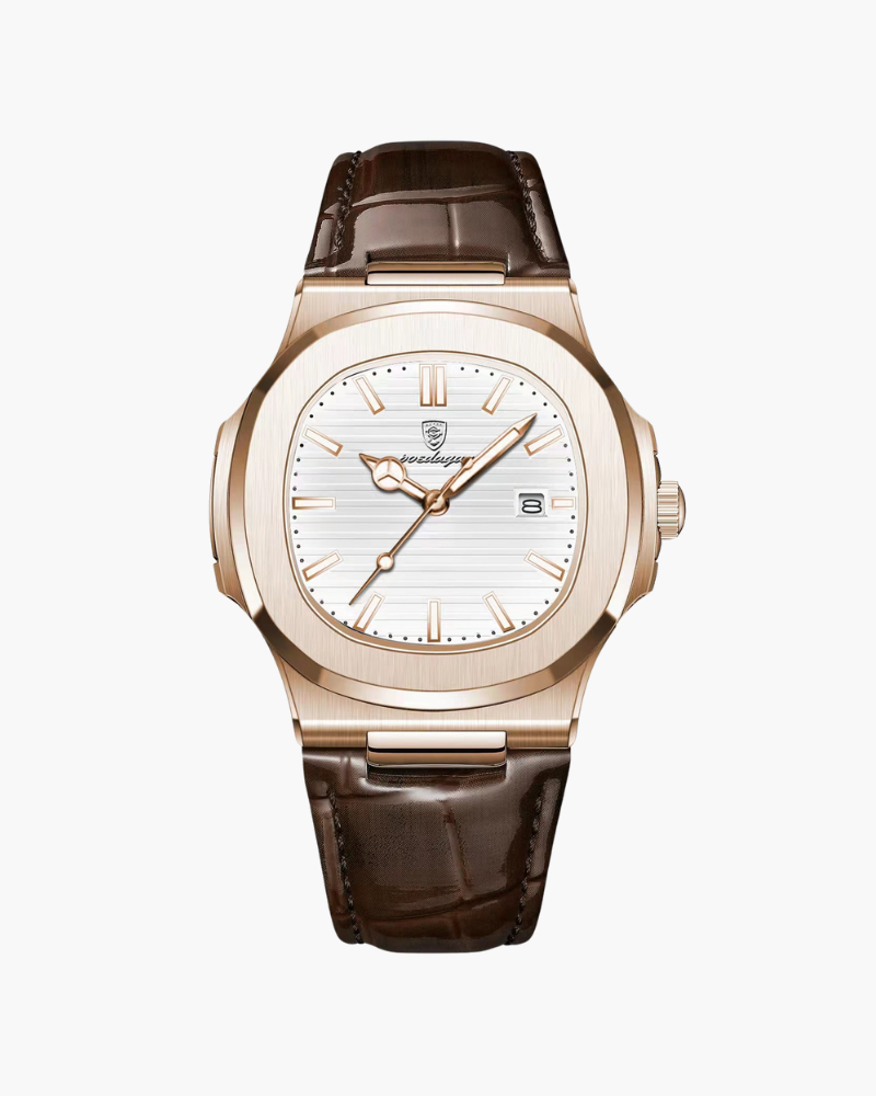 Moderner Mann LEDERUHR