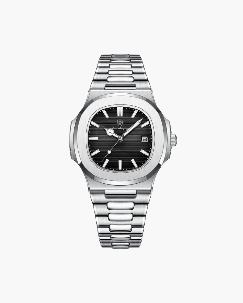 Klassische Uhr Geneva (Wasserfest)