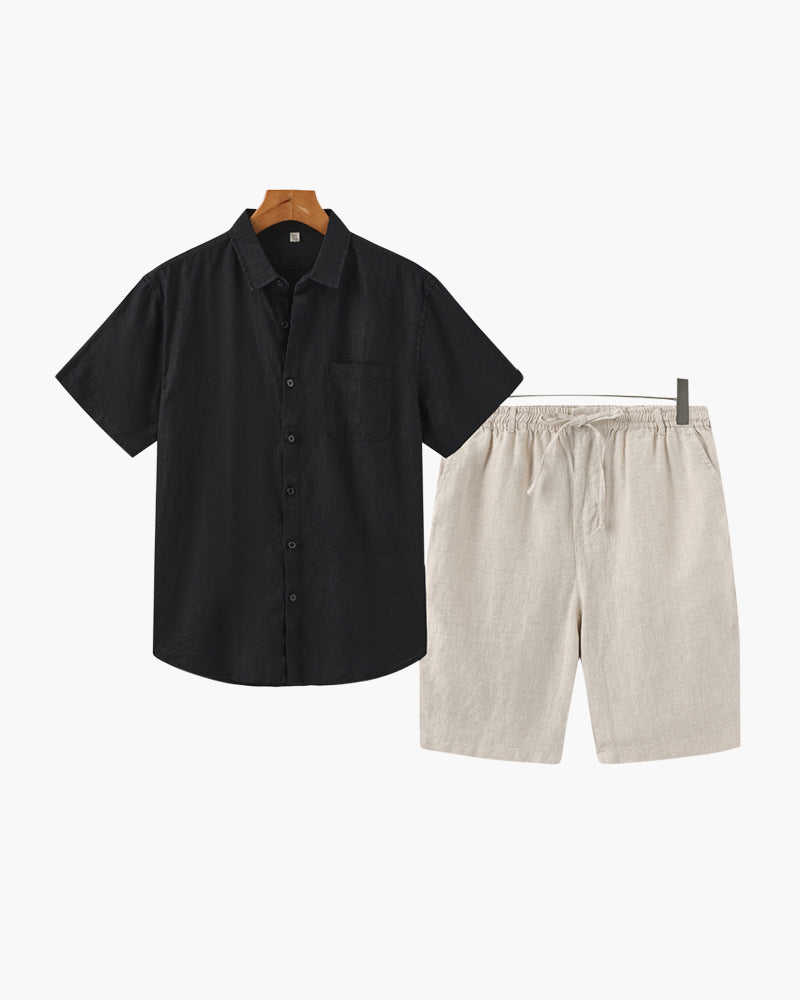 Mavrah Leinen-Set (mit Shorts)