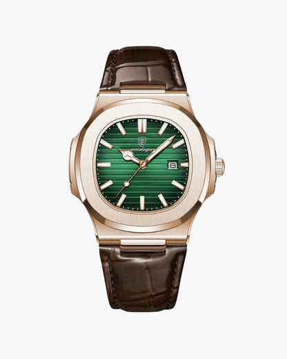 Moderner Mann LEDERUHR