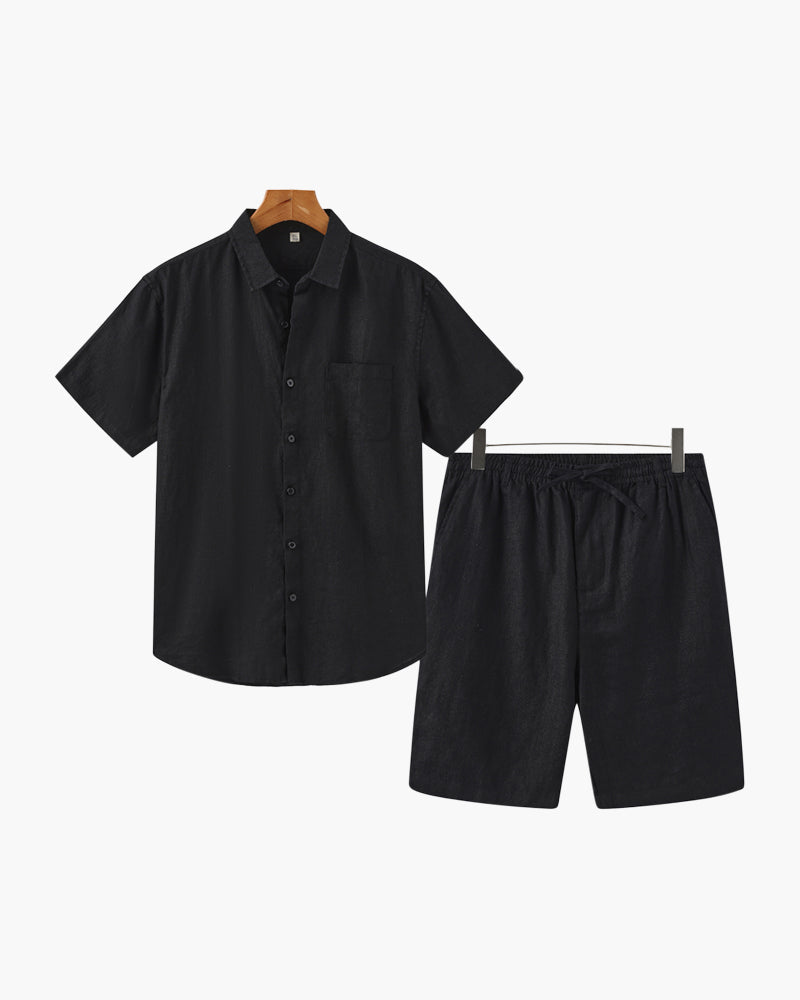 Mavrah Leinen-Set (mit Shorts)