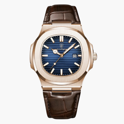 Moderner Mann LEDERUHR