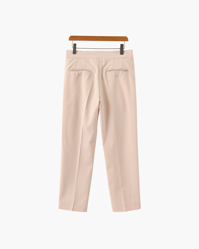 Paris-Hosen mit hoher Taille