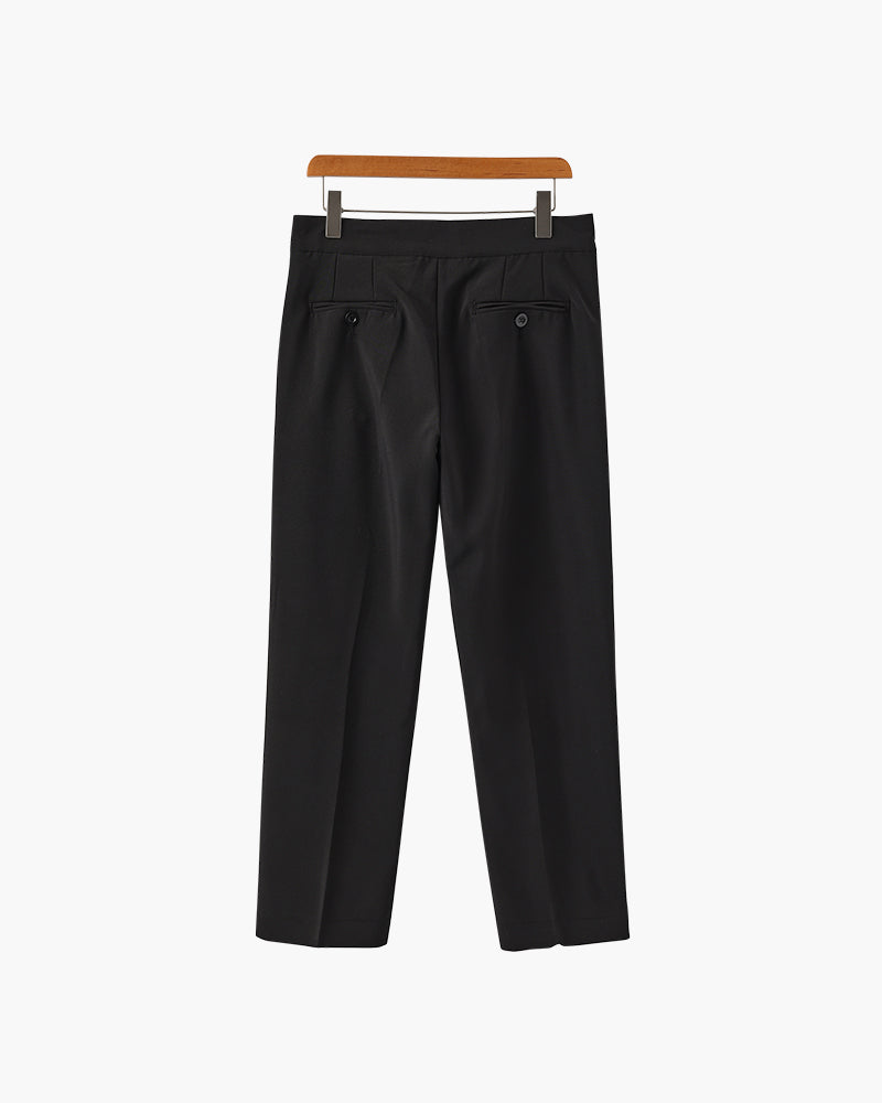 Paris-Hosen mit hoher Taille