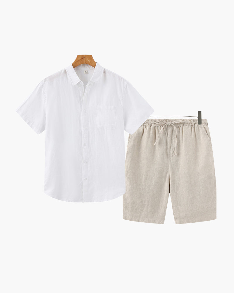 Mavrah Leinen-Set (mit Shorts)