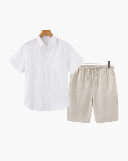 Mavrah Leinen-Set (mit Shorts)