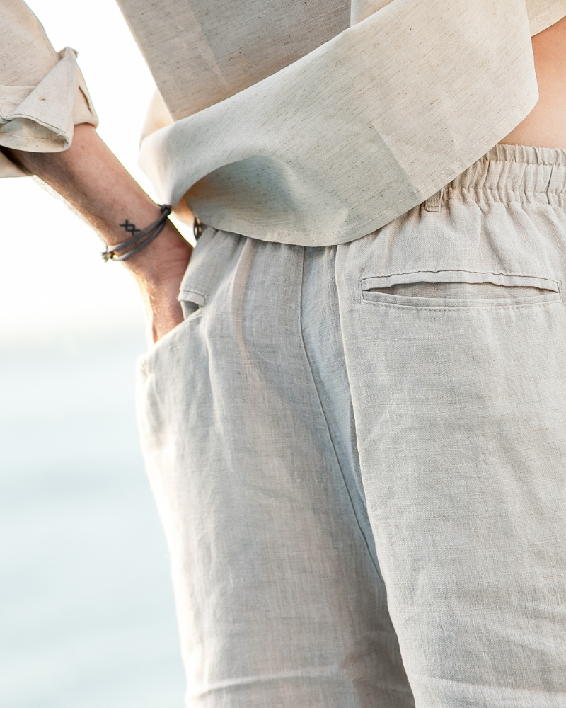 Mavrah – Premium-Leinenshorts