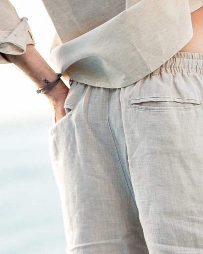 Mavrah – Premium-Leinenshorts