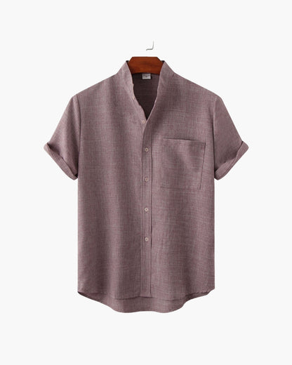 Das Mandarin-Kragenpolo Mark