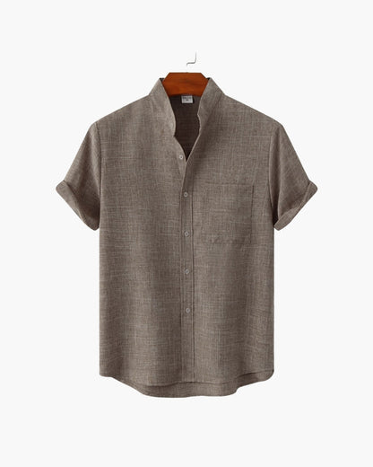 Das Mandarin-Kragenpolo Mark