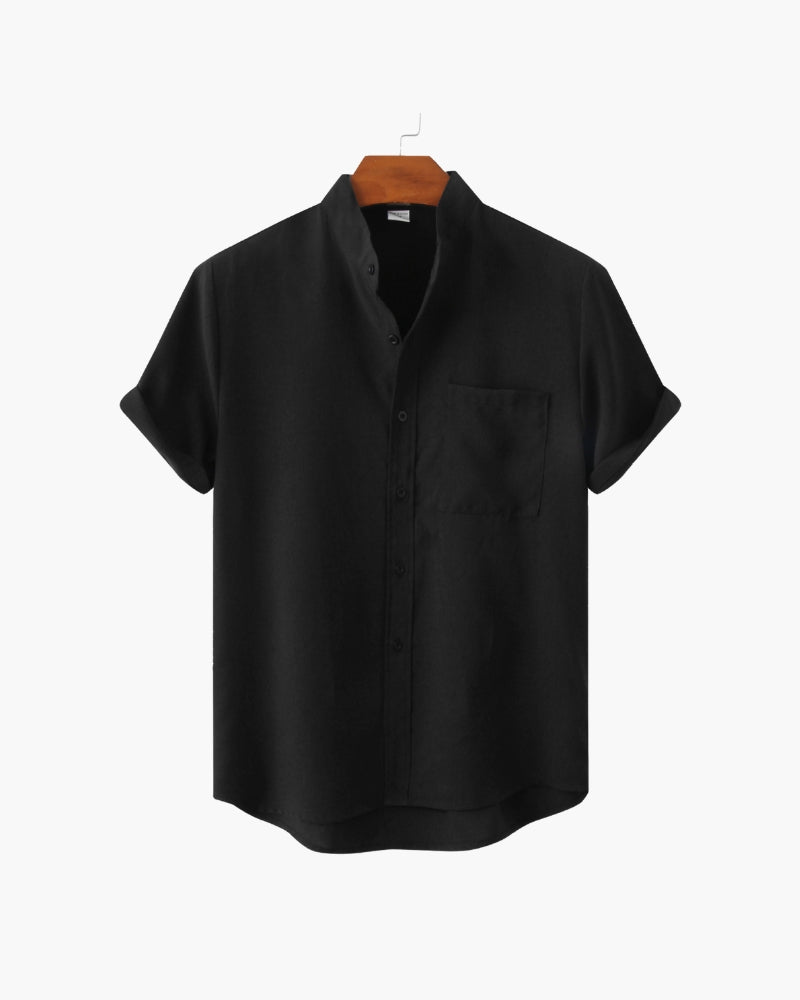 Das Mandarin-Kragenpolo Mark