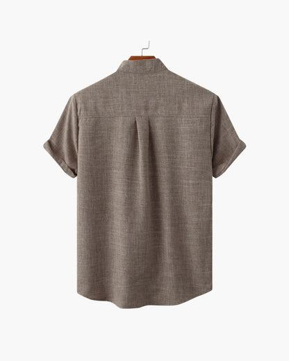 Das Mandarin-Kragenpolo Mark
