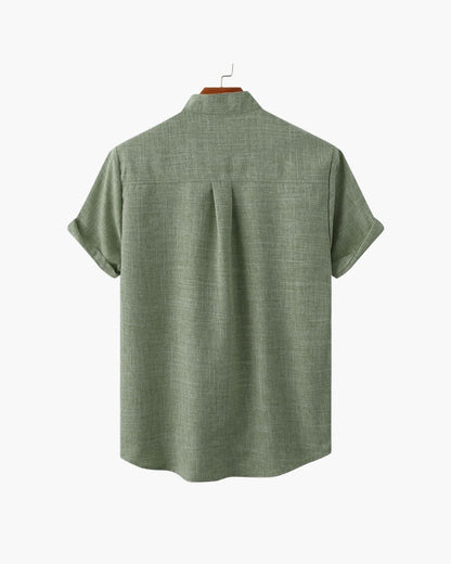 Das Mandarin-Kragenpolo Mark