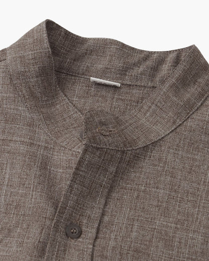 Das Mandarin-Kragenpolo Mark