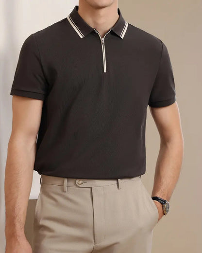 Das Reißverschluss-Polo Ridgeway