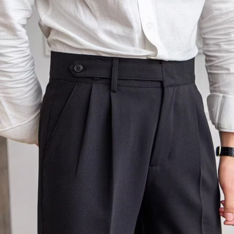 Paris-Hosen mit hoher Taille