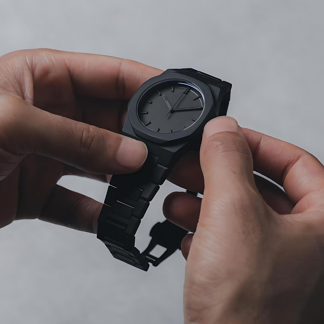 Moderner Mann MINIMALISTISCHE UHR